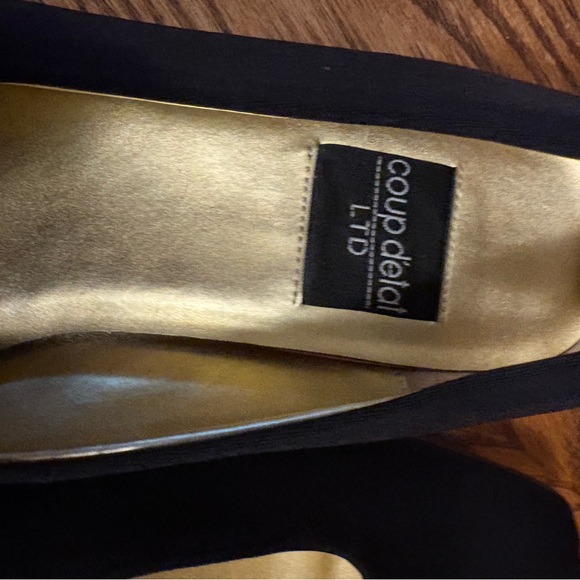 Coup d'état Black Women's Heels - Picture 2 of 5